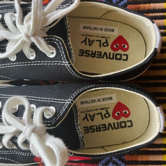 Converse X Comme des Garcon PLAY Size 8 - Picture 5 of 6